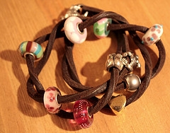 leather trollbeads bracelet